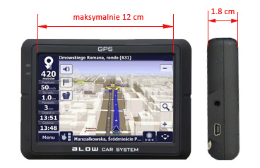 Osłonka GPS 3.5 cala